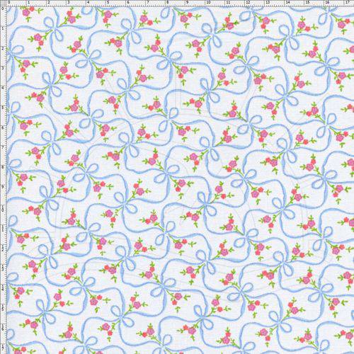 Tecido Estampado para Patchwork - Floral Cor 04 (0,50x1,40)