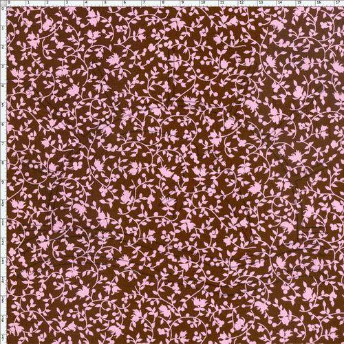 Tecido Estampado para Patchwork - Floral Negativo Positivo 13 (0,50x1,40)