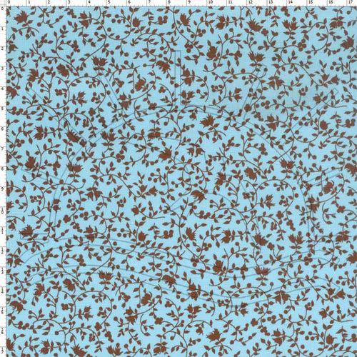 Tecido Estampado para Patchwork - Floral Negativo Positivo 16 (0,50x1,40)