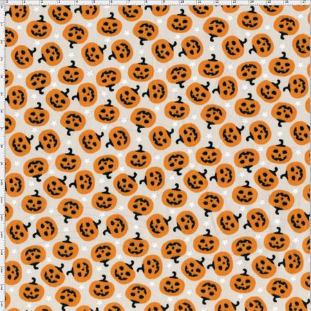 Tecido Estampado para Patchwork - Halloween Cor 1701 (0,50x1,40)