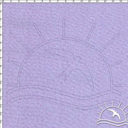 Tecido Estampado para Patchwork - Linho Lilás (0,50x1,40)