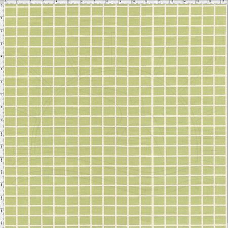 Tecido Estampado para Patchwork - Millyta Four Seasons Xadrez Verde Oliva (0,50x1,40)