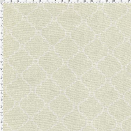 Tecido Estampado para Patchwork - Millyta Shabby Romantic Geométrico Verde Claro (0,50x1,40)
