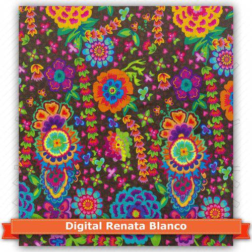 Tecido Estampado para Patchwork - Renata Blanco Enjoei (0,50x1,40)