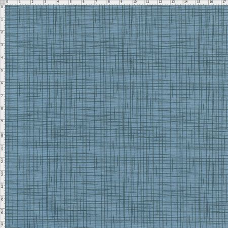 Tecido Estampado para Patchwork - Roda de Cores Abstrato Fundo Azul Cor 01 (0,50x1,40)