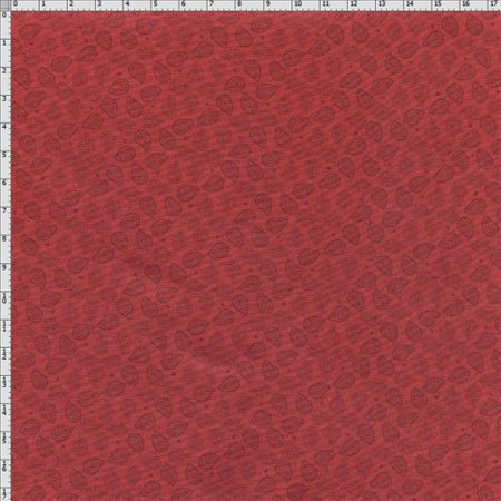 Tecido Estampado para Patchwork - Roda de Cores Cashmere Fundo Vermelho (0,50x1,40)