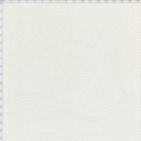 Tecido Estampado para Patchwork - Shabby Chic Micro Poá Shabby Areia (0,50x1,40)