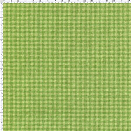 Tecido Estampado para Patchwork - Xadrez Grama (0,50x1,40)