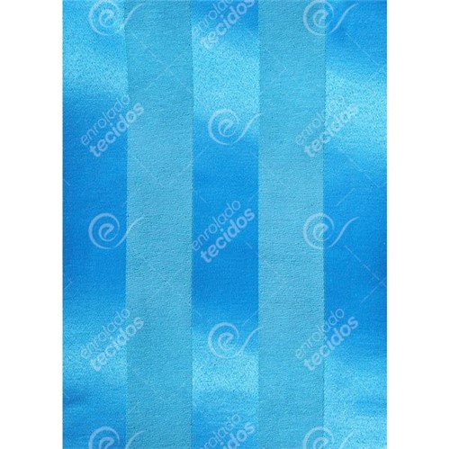 Tecido Jacquard Azul Frozen Listrado Tradicional - 2,80m de Largura