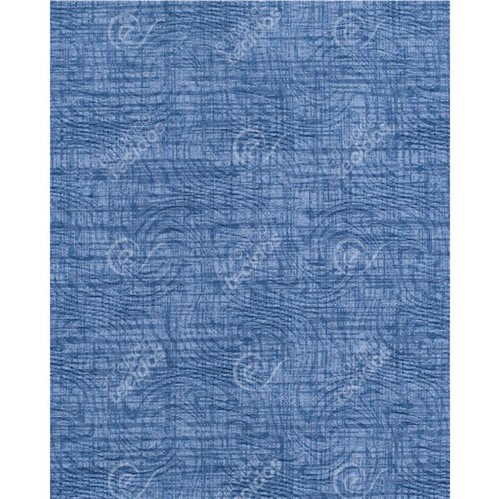 Tecido Jacquard Estampado Liso Azul Jeans - 1,40m de Largura