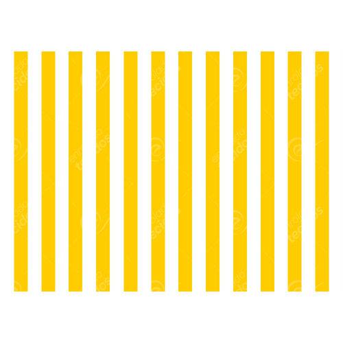 Tecido Jacquard Estampado Listrado Amarelo - 2,80m de Largura (desenho Sentido Largura)