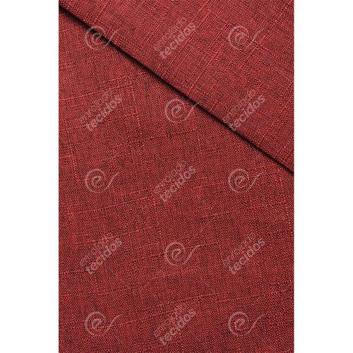 Tecido Linen Look Vermelho - 1,45m de Largura