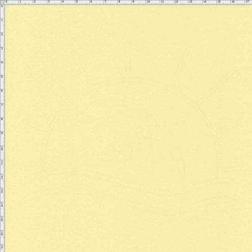 Tecido Liso para Patchwork - Amarelo Claro LISO1031 (0,50x1,40)