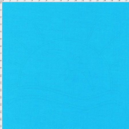 Tecido Liso para Patchwork - Azul Brilhante Cor LISO5198 (0,50x1,40)