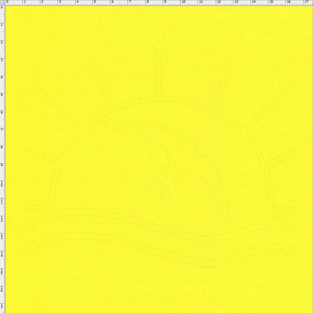 Tecido Liso para Patchwork - Canário Amarelo (0,50x1,40)