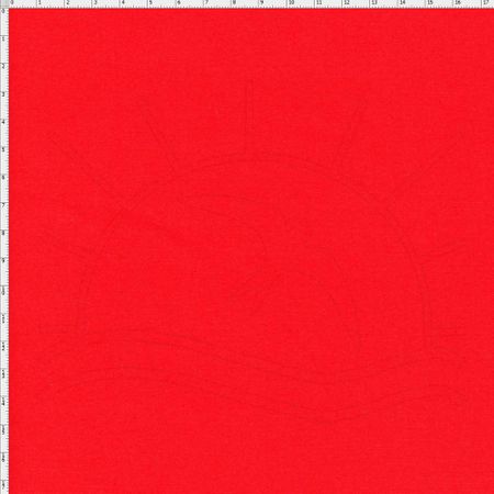 Tecido Liso para Patchwork - Vermelho Cor LISO3742 (0,50x1,40)