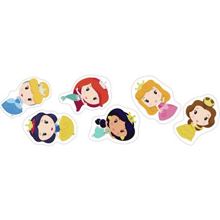Tecido para Almofada - Coleção Disney Naninhas Princesas (0,50x1,40)