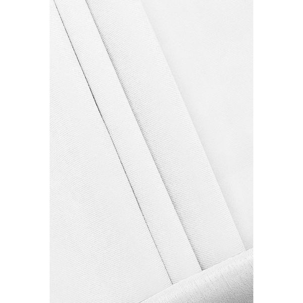 Tecido Suede Branco Liso (Veludo) - 1,45m de Largura