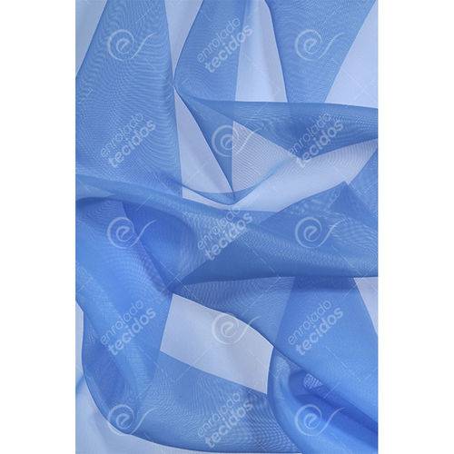 Tecido Voil Azul Celeste - 3,00m de Largura