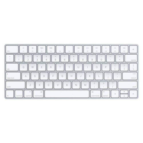 Teclado Apple Magic Keyboard Padrao Ingles Usb Branco - Mla22bz/A