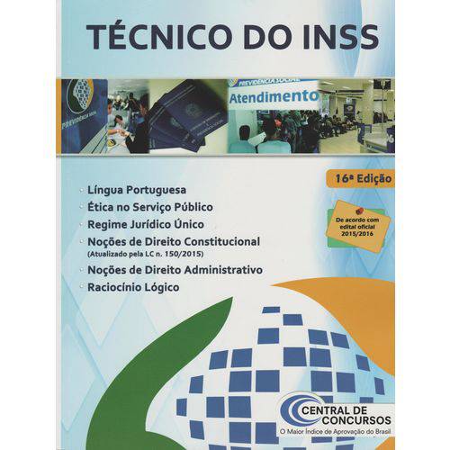 Tecnico do Inss - 16ed/15