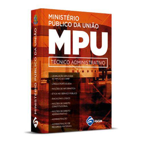 Técnico do Ministério Público da União - MPU Edital 2018