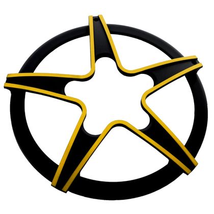 Tela Grade Proteção para Alto Falante Fiamon Estrela 12 Polegadas - Amarela