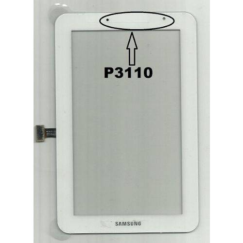 Tela Touch Screen Samsung Galaxy Tab2 P3110 7.0 Branco