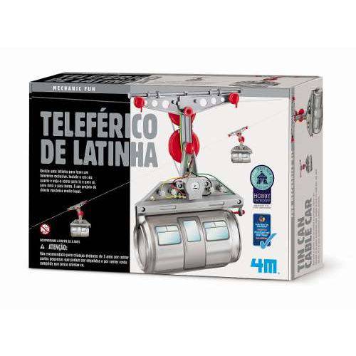 Teleférico de Latinha - 4 M - Brinquedo Educativo