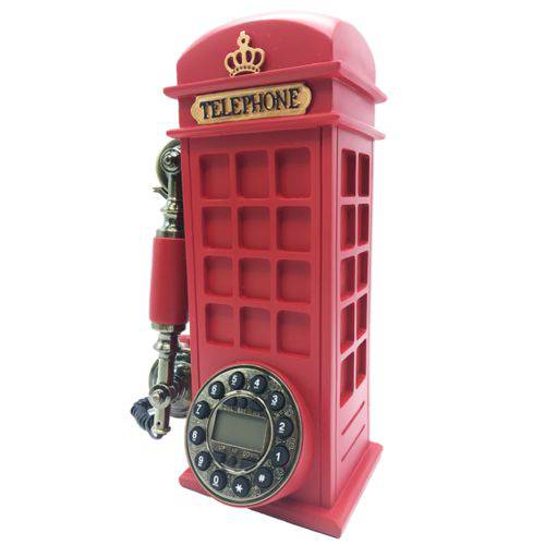 Telefone Cabine de Londrês Retro