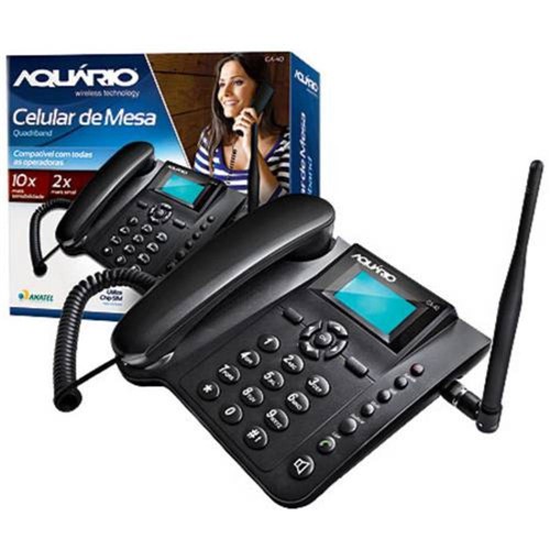 Telefone Celular de Mesa Aquario Ca40