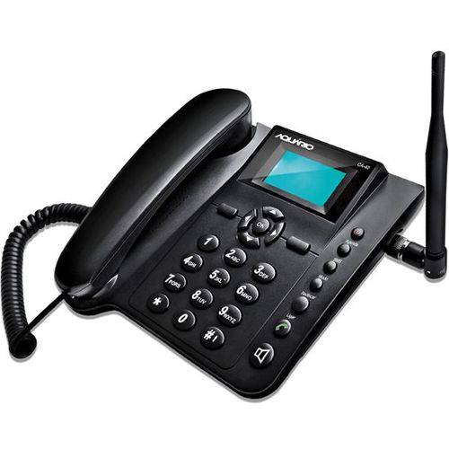 Telefone Celular de Mesa Ca-40s Quad-band Aquario