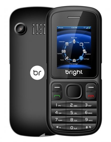 Telefone Celular One Dual Chip C/câmera Preto 0405 Bright