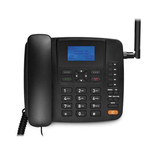 Telefone Celular Rural de Mesa Multilaser Re502