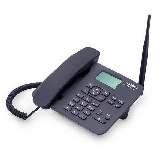 Telefone Celular Rural de Mesa Quadri 2 Sim Aquário - Ca-42s
