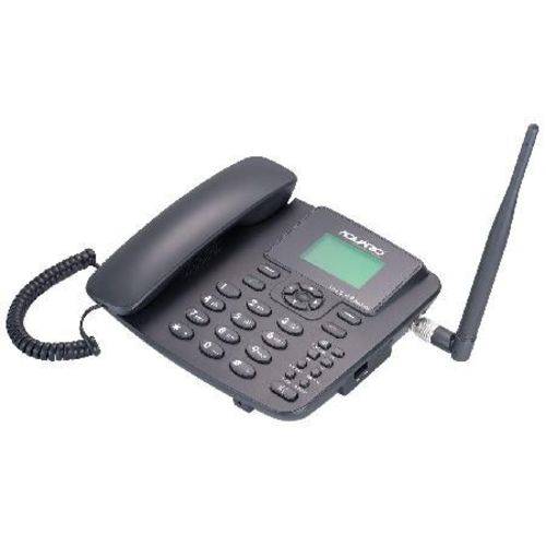 Telefone Celular Rural Fixo de Mesa 3g Pentaband 850, 900 ,1800, 1900 e 2100mhz 1 Chip Ca-40s3g