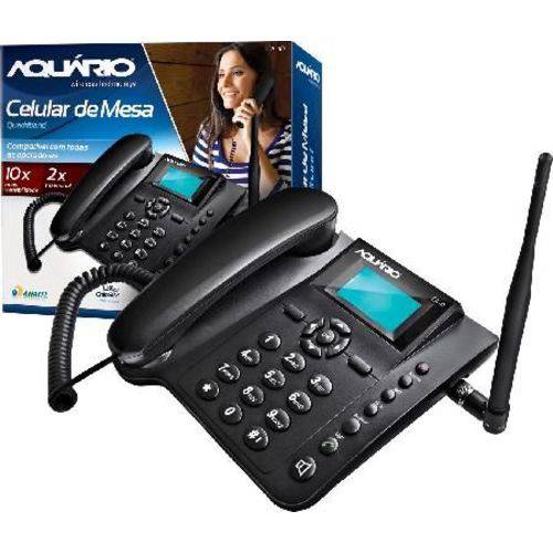 Telefone Celular Rural Fixo de Mesa Quadriband 850/900/1800/1900 Mhz - Ca-40