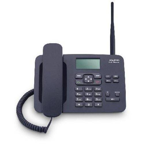 Telefone Celular Rural Fixo de Mesa Quadriband 850/900/1800/1900 Mhz Dual Chip Ca42s