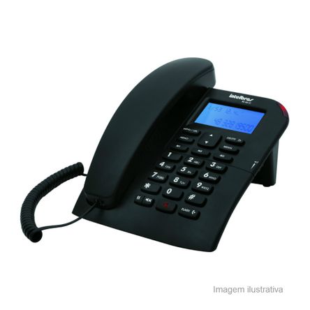 Telefone com Fio Identificação de Chamadas Viva-voz TC 60 ID Intelbras
