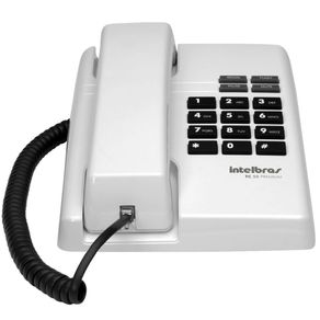 Telefone com Fio Intelbras Icon 4080085 TC 50 Premium 3 Volumes de Campainha Branco
