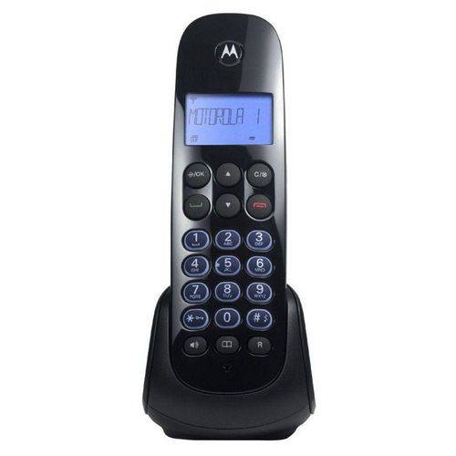 Telefone Fixo Motorola Sem Fio M750 1 Base - Preto