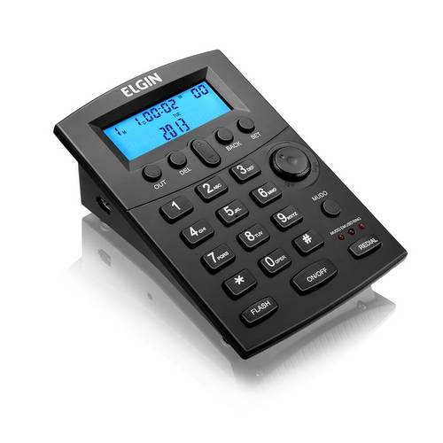 Telefone Headset Hst-8000 com Id Elgin Conjunto para Telefonista