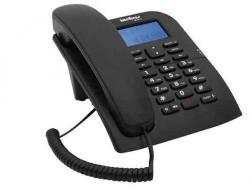 Telefone Intelbras com Fio TC 60 ID Preto