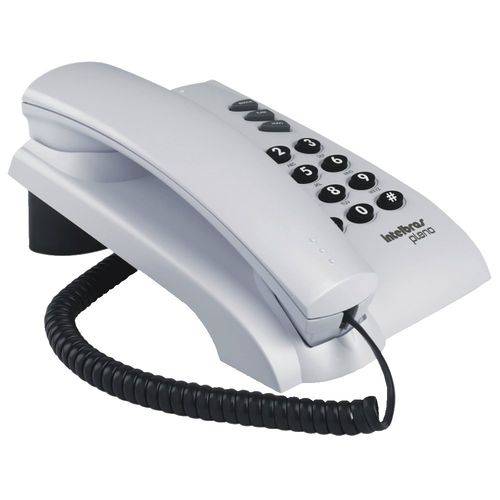 Telefone Intelbras Pleno 4080055 - Cinza Ártico