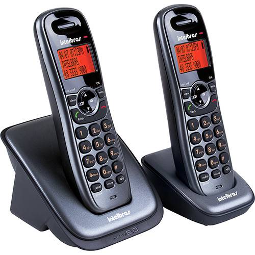 Telefone Intelbras Sem Fio TS 6122 com 1 Ramal