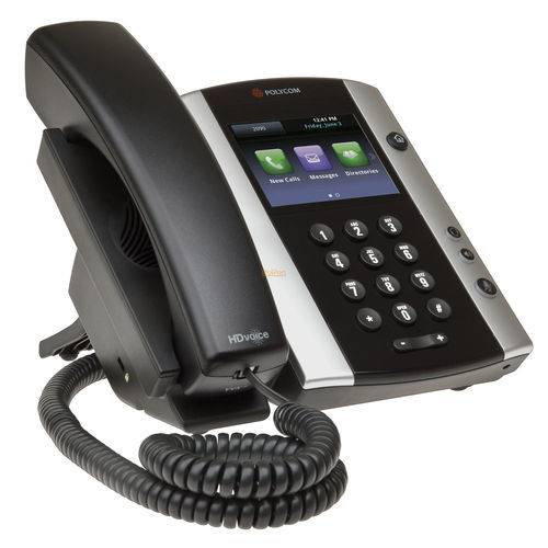 Telefone Ip Vvx500 P/12 Skype For Business 2200-44500-018 Polycom