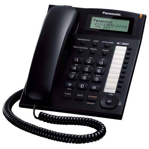Telefone Panasonic KX-T7716X-B (Preto)