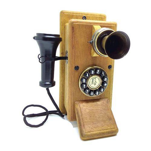 Telefone Retrô de Parede - Novo, Funciona e Decora - 34cm