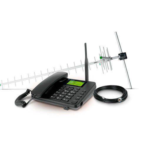 Telefone Rural de Mesa Intelbras CFA5022