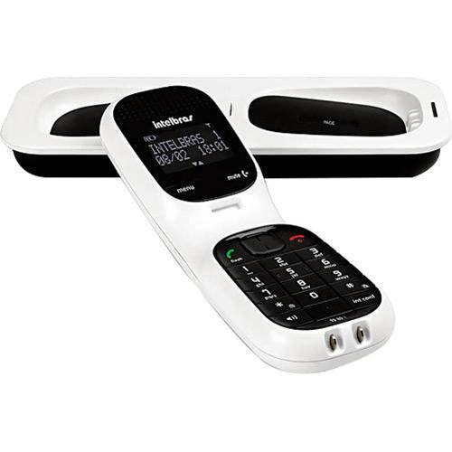 Telefone S/ Fio Dect 6.0 C/ Viva-Voz, Capacidade 5 Ramais e Função Babá Eletronica - Ts80v Branco -